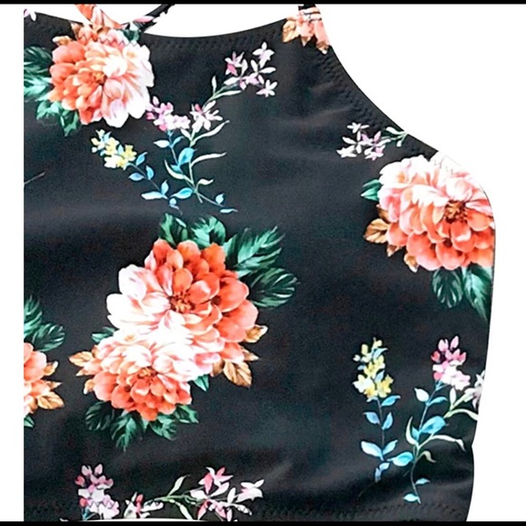 CupShe Floral Bikini swimsuit - Picture 3 of 8